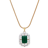 22k Gold Plated Divya Pendant