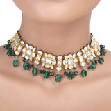 GULUBAND Yaashi kundan choker set