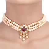 GULUBAND Naivy CHOKER POLKI SET