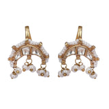 NAVRATNA FLOWER PENDANT SET