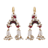 22k  Gold Plated Ruby Earcuff