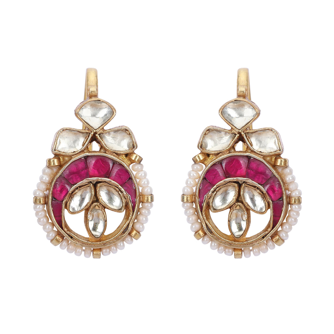 22k Gold Plated Chand Earcuff