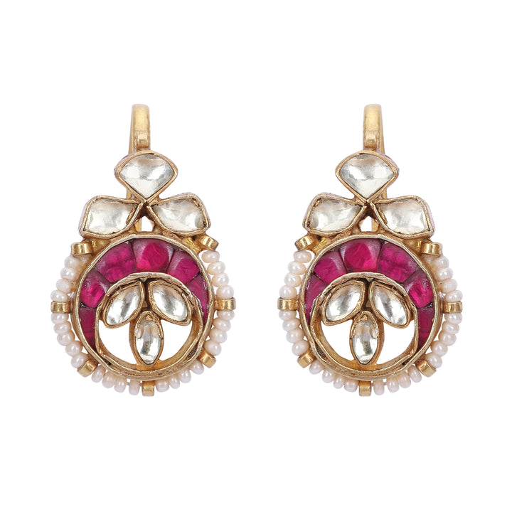 22k Gold Plated Chand Earcuff