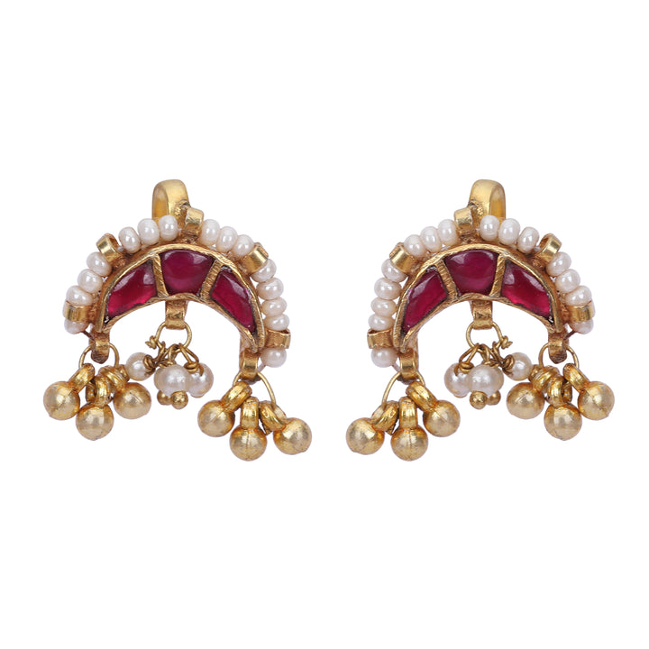 Shruti 22k Gold Plated Earcuff