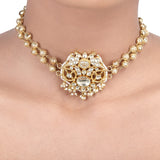 GULUBAND Zara kundan choker set