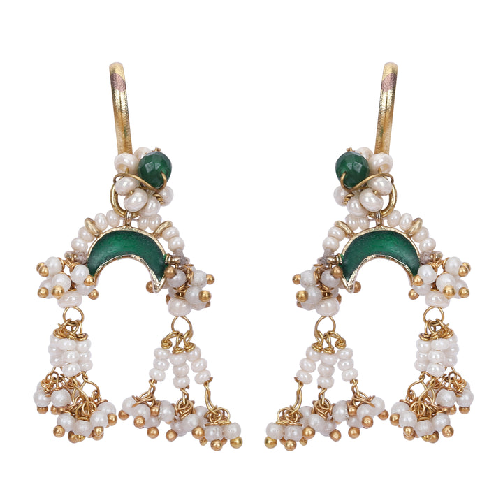 22k Gold Plated Meena Earcuff