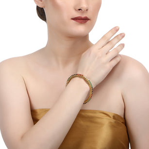 Megha Collection Vivikta Zircon Bangle