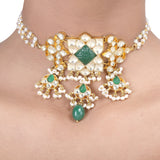 GULUBAND Zhalak kundan choker set