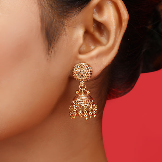 Swarnam - Gold Strings Jyothika Necklace Set