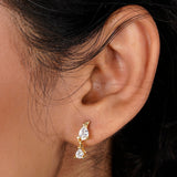 22k Gold Plated Ziya Dawn Studs