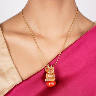 22k Gold Plated Ishvara Tejas Pendant