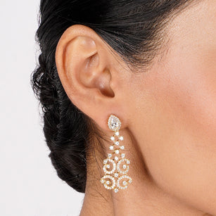 22k Gold Plated Nyra Tanya Earring