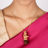 22k Gold Plated Ishvara Rudra Pendant