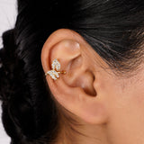 22k Gold Plated Jhilmil Vibe Earclips