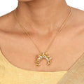 22k Gold Plated Sampada Chitrangi Pendant