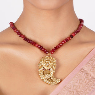 22k Gold Plated Nyra Oorja Pendant