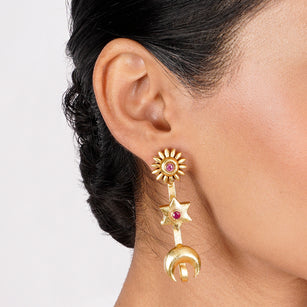 22k Gold Plated Nyra Punya Earring