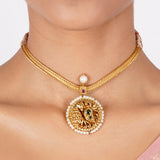 22k Gold Plated Nyra Prisha Pendant