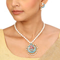 22k Gold Plated Sampada Divyangi Necklace set