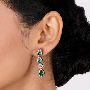 22k Gold Plated Nyra Manira Earring