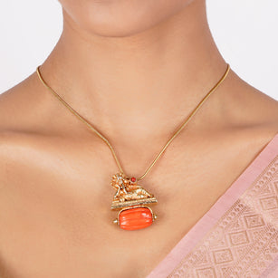 22k Gold Plated Nyra Raveena Pendant