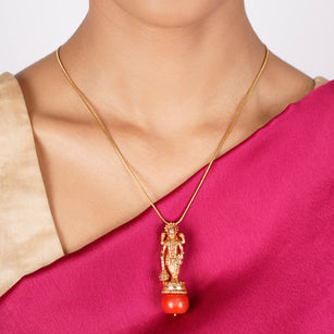 22k Gold Plated Ishvara Tatva Pendant