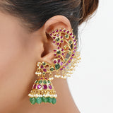 22k Gold Plated Varsha Aparajita Earrings