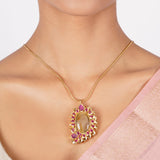 22k Gold Plated Nyra Urmi Pendant