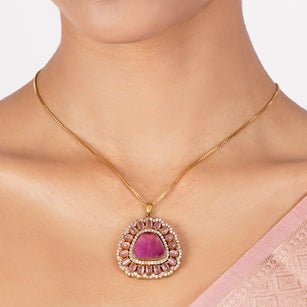 22k Gold Plated Nyra Wamika Pendant