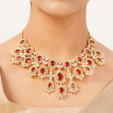 22k Gold Plated Gulnaar Riwaaz Necklace Set