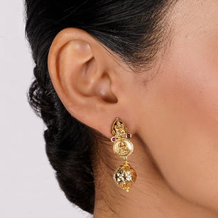 22k Gold Plated Nyra Fiza Earring