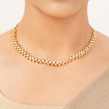 22k Gold Plated Gulnaar Saaj Necklace Set