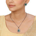 22k Gold Plated Sampada Kanchanmala Pendant set