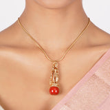 22k Gold Plated Nyra Amaya Pendant