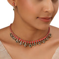 22k Gold Plated Kanchan Nirmala Necklace Set