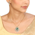 22k Gold Plated Sampada Mayukhi Pendant set