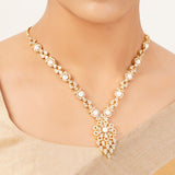 22k Gold Plated Gulnaar Vaibhav Necklace Set