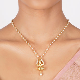 22k Gold Plated Nyra Jivika Pendant
