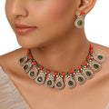 22k Gold Plated Kanchan Pramila Necklace Set