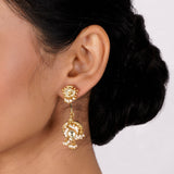22k Gold Plated Nyra Urshita Earring