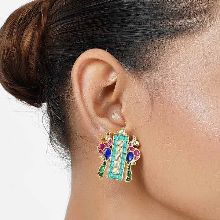 22k Gold Plated Varsha Aamodini Earrings