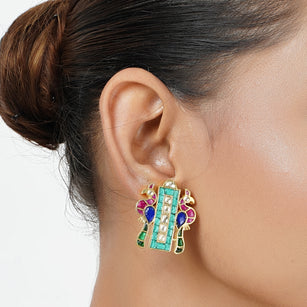 22k Gold Plated Varsha Aamodini Earrings