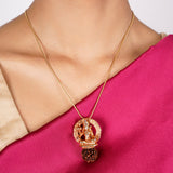 22k Gold Plated Ishvara Moksha Pendant