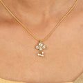 22k Gold Plated Sampada Amodita Pendant