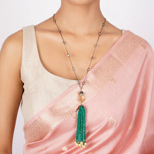 Black Nyra Meher Pendant