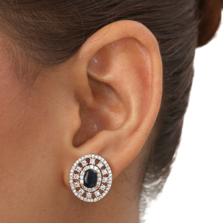 22k Gold Plated Sampada Parameshi Earring