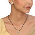 22k Gold Plated Sampada Rajatangi Mangalsutra Set