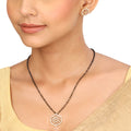 22k Gold Plated Sampada Ratnangi Mangalsutra Set
