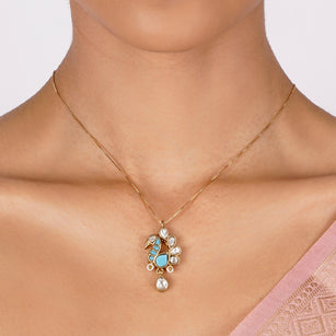 22k Gold Plated Nyra Iravati Pendant