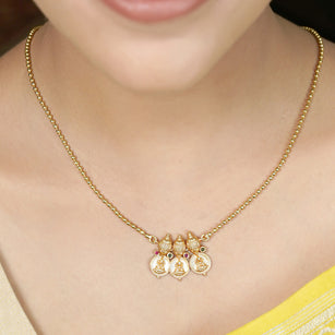 22k Gold Plated Suvarna Kumbha Pendant